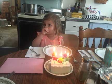 5 candles
